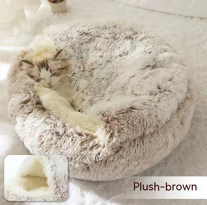 Cozy Dog & Cat Bed